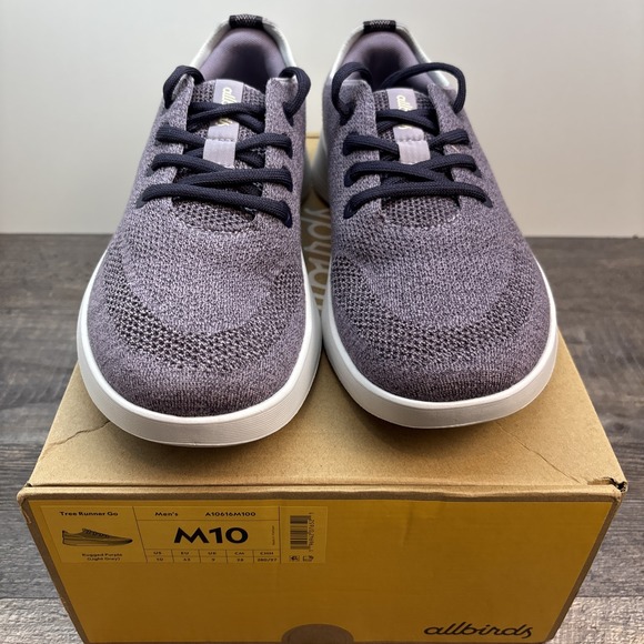 Allbirds Men's 10 Tree‎ Runner Go Shoes Athletic Rugged Purple NEW